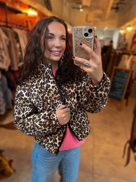 Badlands Beauty Cropped Puffer Jacket