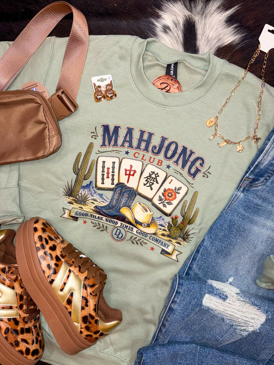 Mahjong Club Crewneck