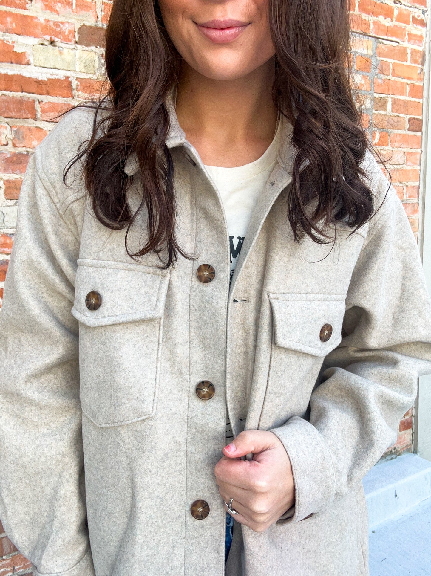 Mandy Jacket in Oatmeal