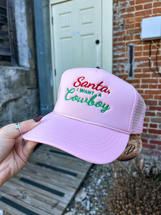 Cowboy Please Trucker Hat