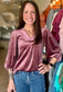 Veronica Velvet Blouse