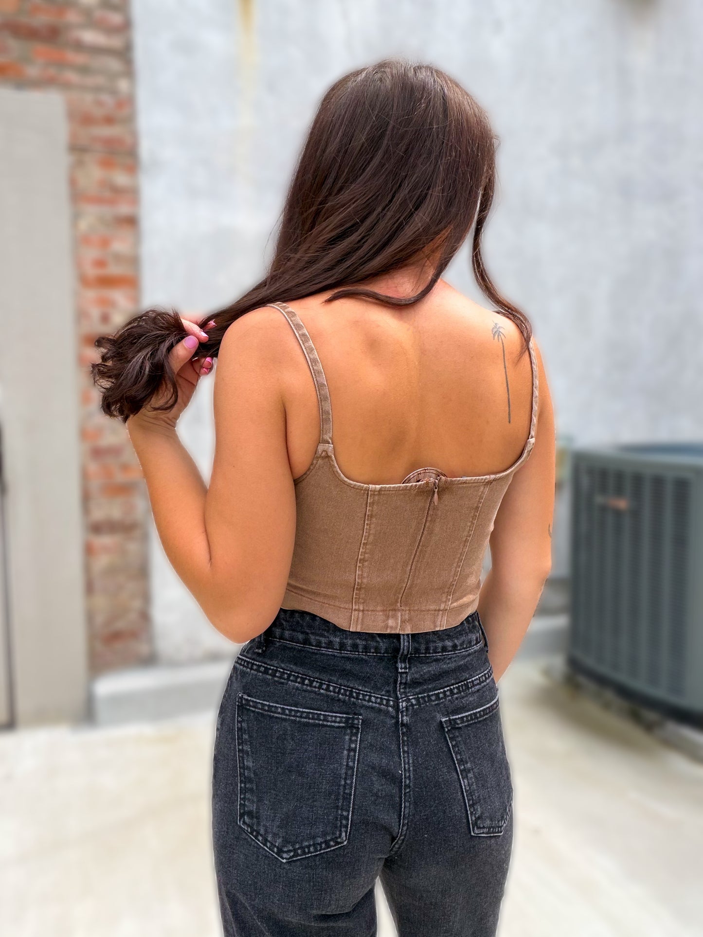 Mocha Mirage Top