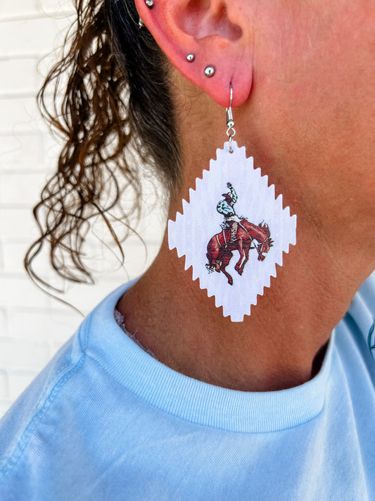 Bronc Earrings