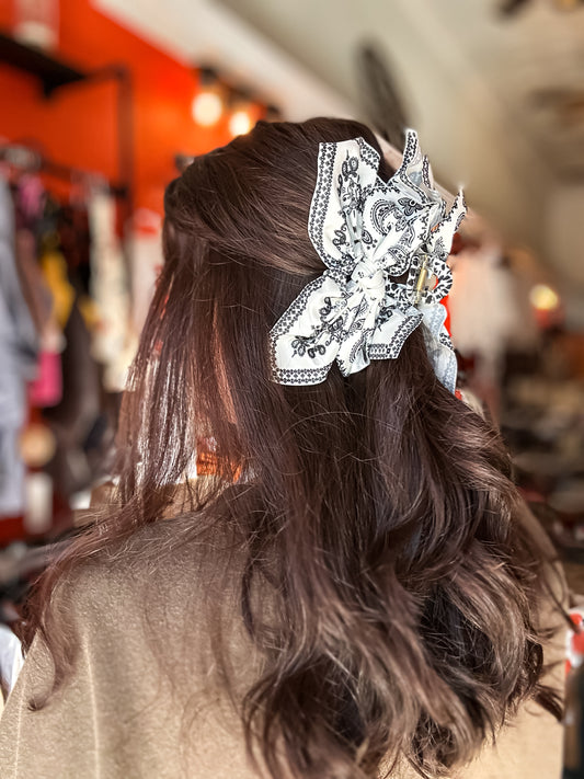Lawless Bandana Bow Claw Clip