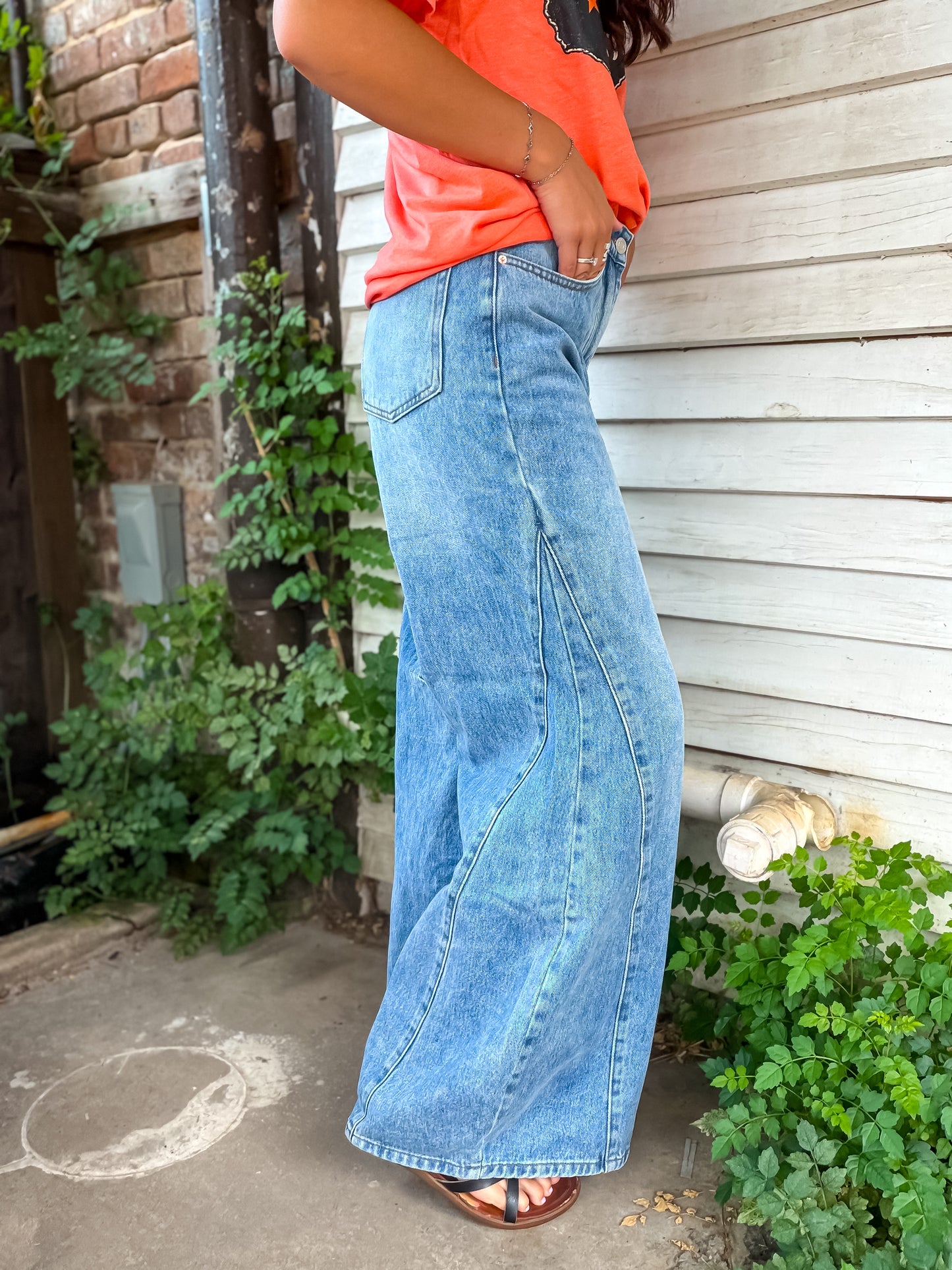 Wild West Wide Leg Jean