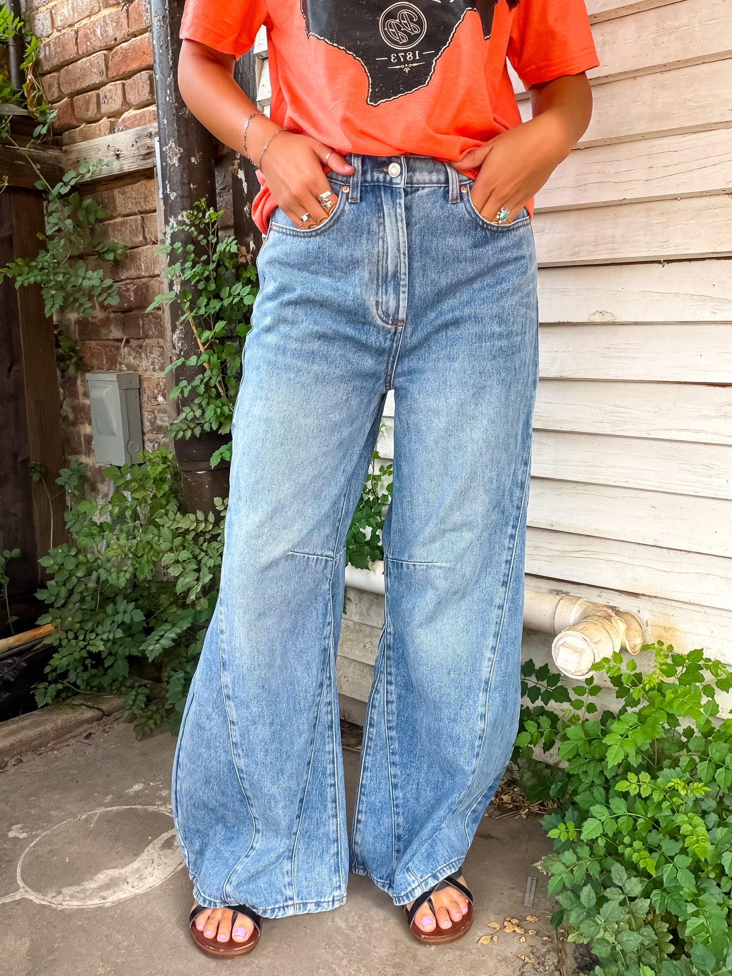 Wild West Wide Leg Jean