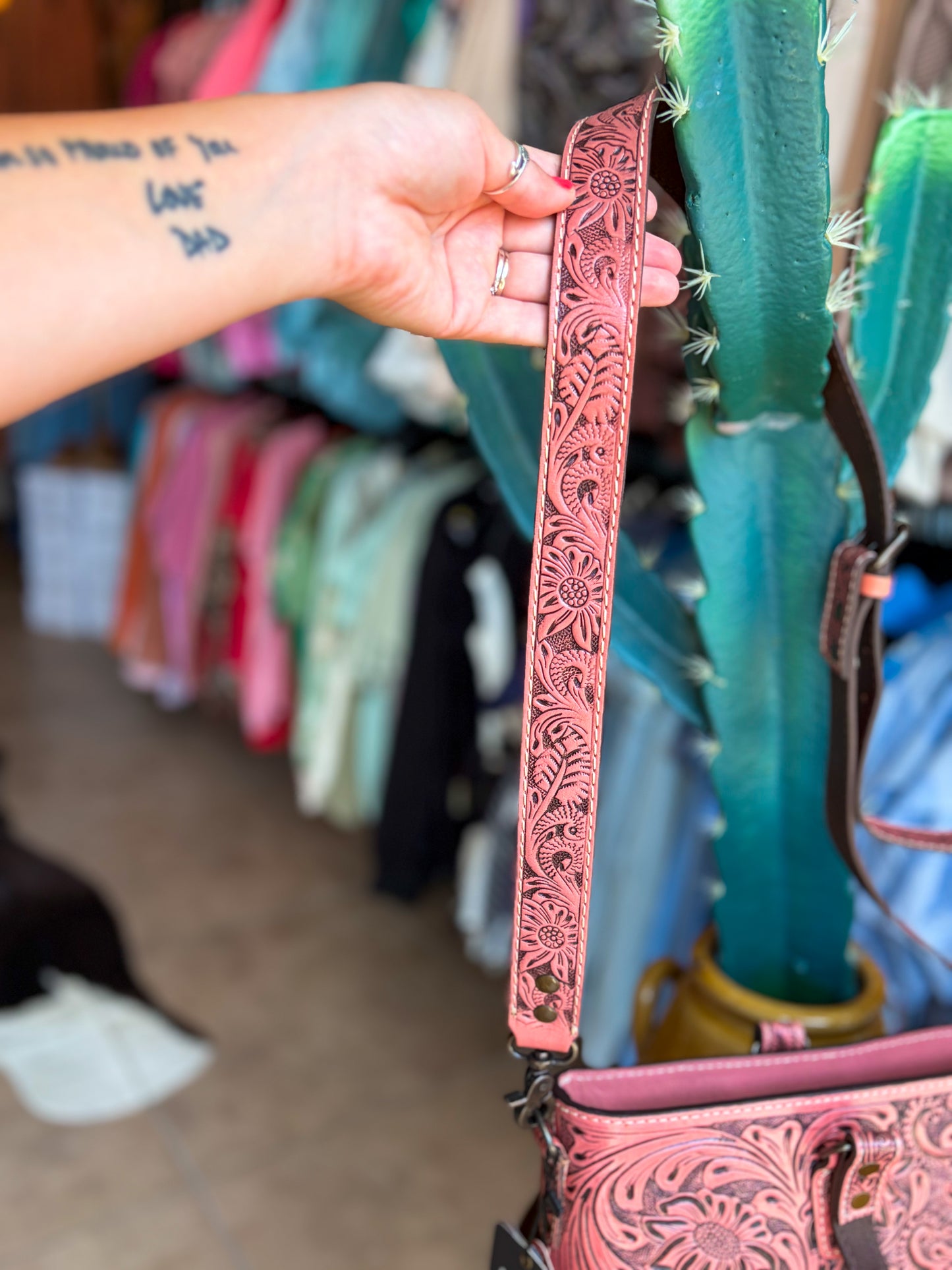 Pink Prairie Tote