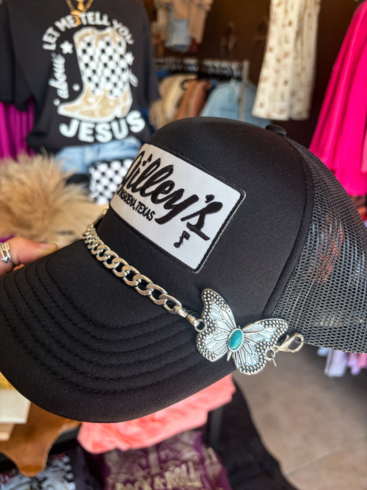 Butterfly Hat Chain
