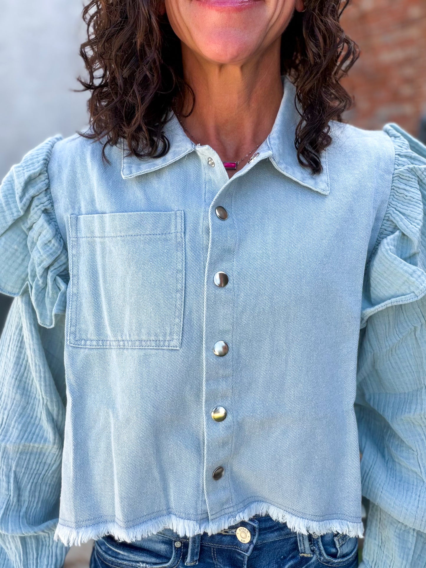Ruffle Revival Jacket