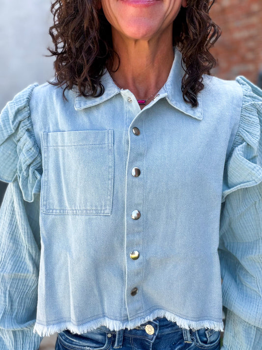 Ruffle Revival Jacket