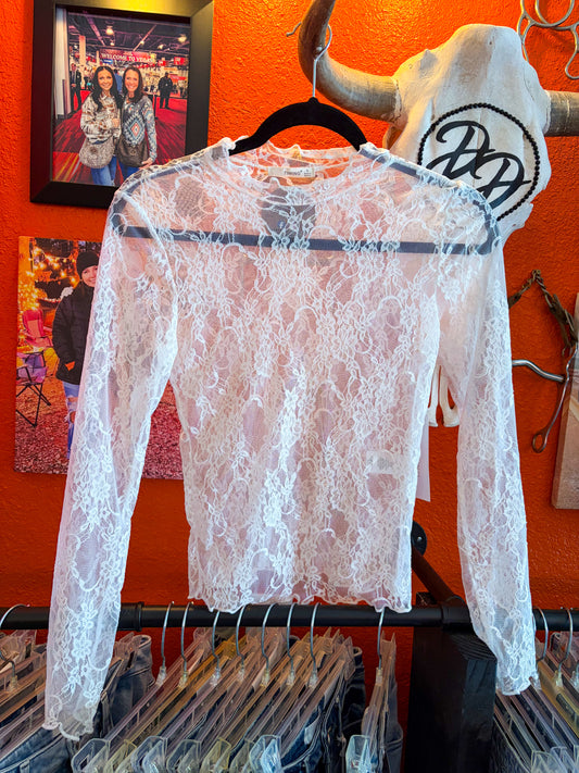 Love Story Lace Top