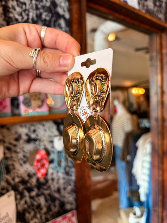 Hat Trick Earrings