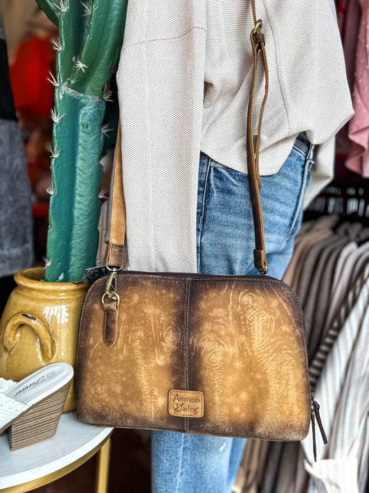 Cattleman Cowhide Purse