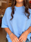 Lux Lennon Top in Blue