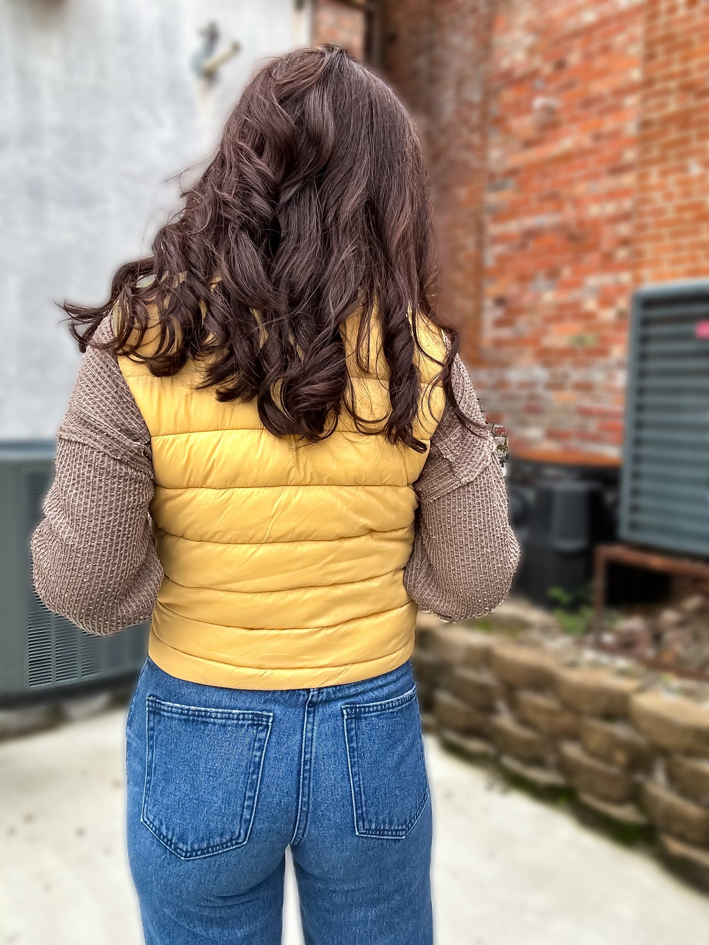 Beth Cropped Puffer Vest