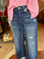 Midnight Strut Cuffed Jean
