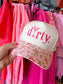 Dirty Martini Hat in Pink
