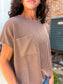 Keep It Casual Top in Mocha
