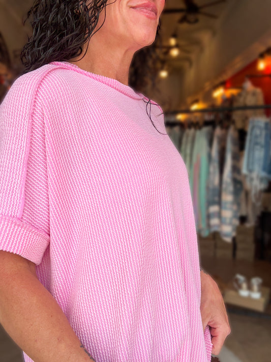 Sweet Escape Top in Light Pink