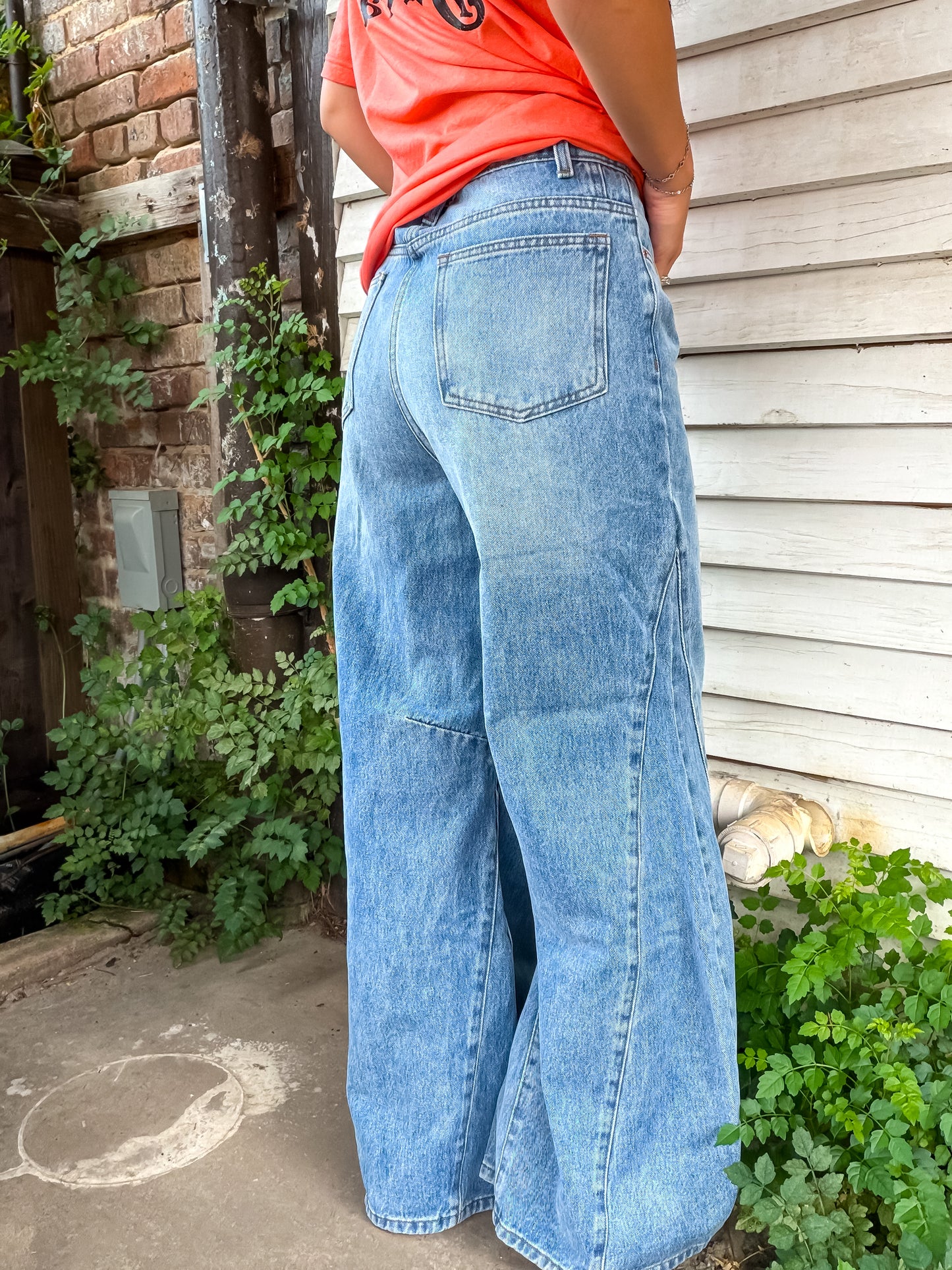 Wild West Wide Leg Jean
