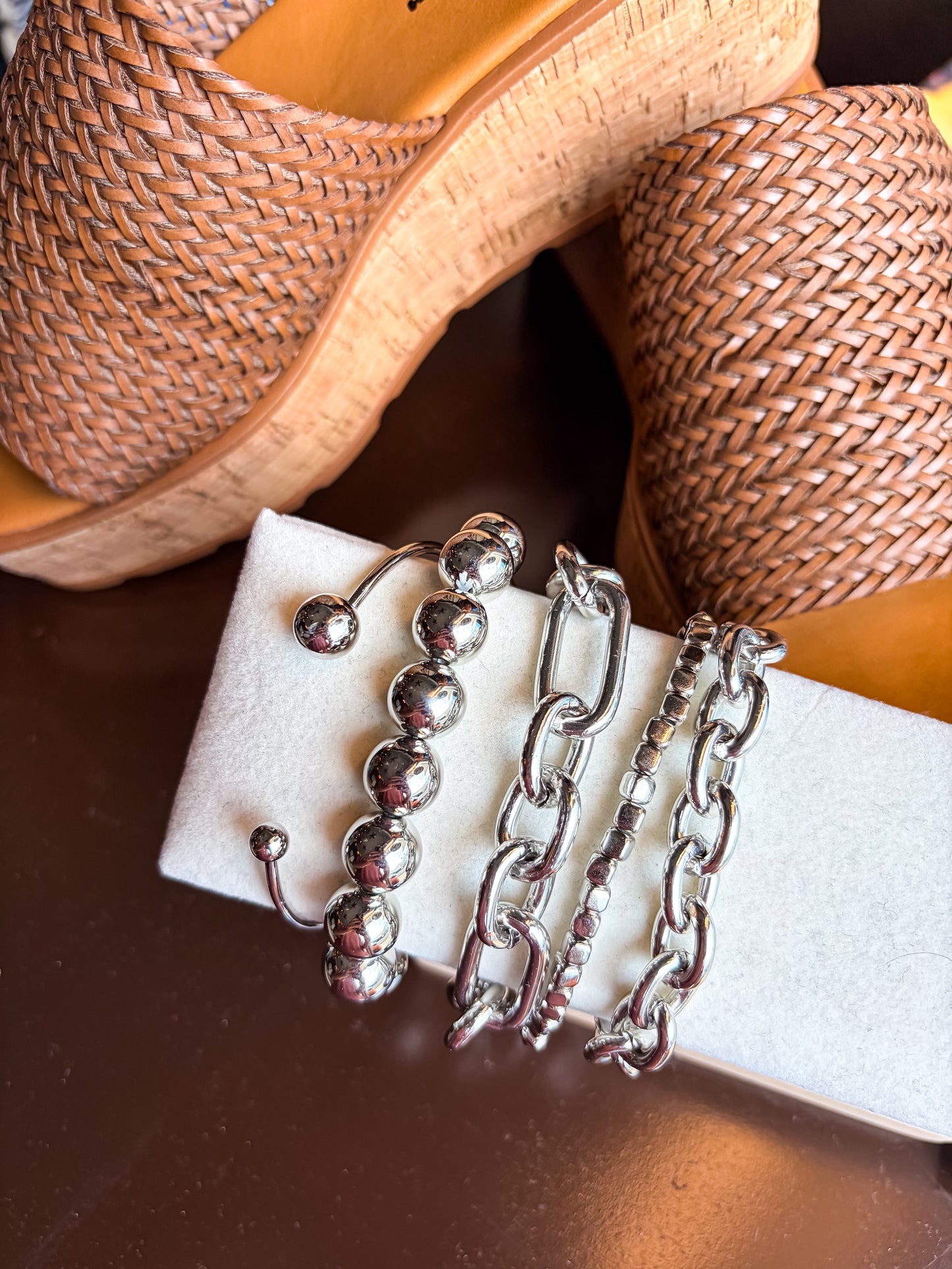Heavy Metal Bracelet Stack