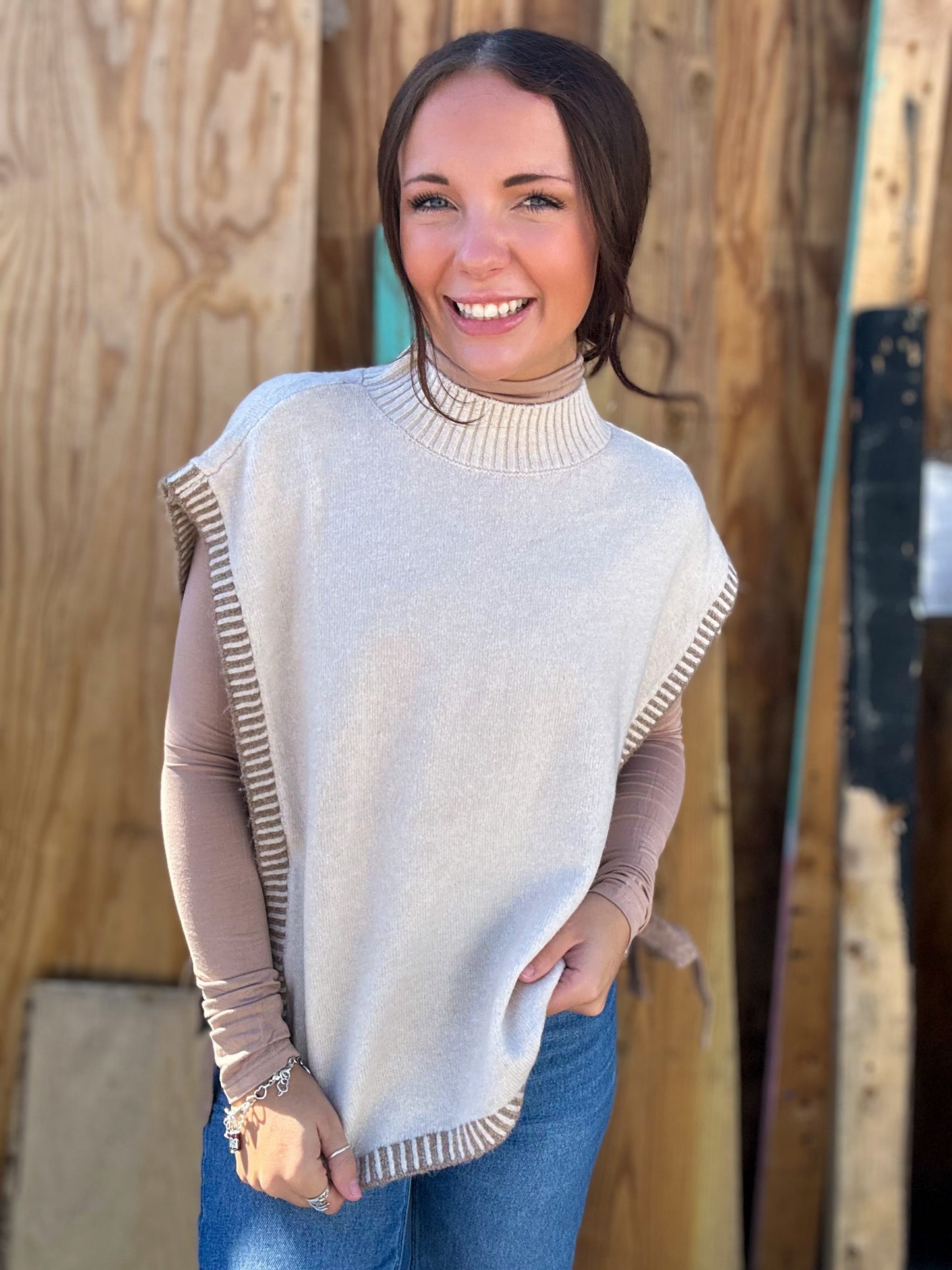 Western Muse Sweater Vest