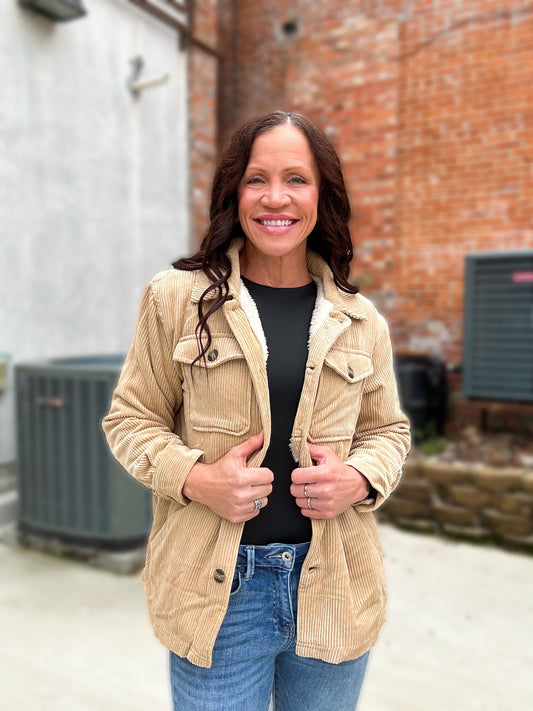 Charlie Corduroy Shacket