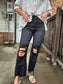 Midnight Rodeo Distressed Jean