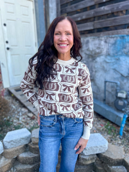 Gilded Lasso Sweater