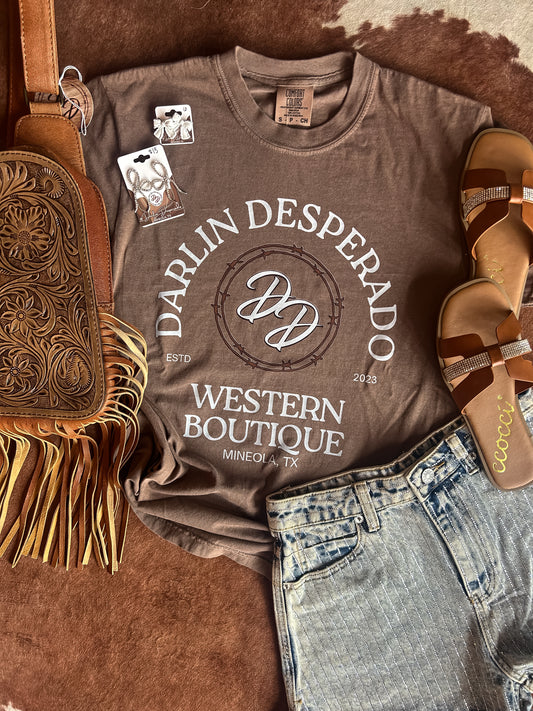 Desperado Tee in Brown