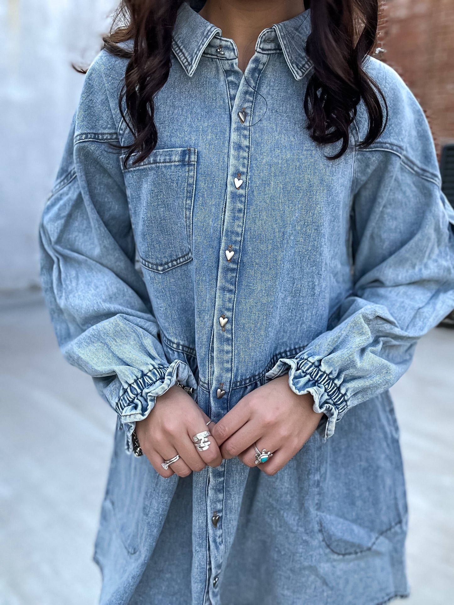Vintage Vaquero Denim Dress