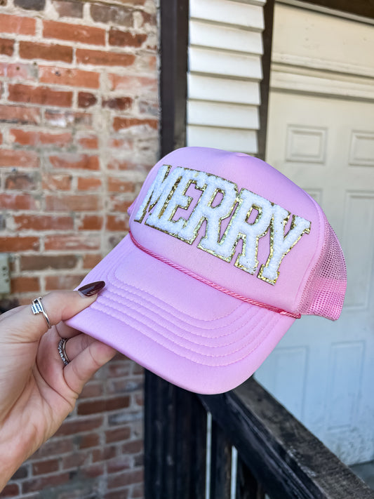Merry Trucker Hat