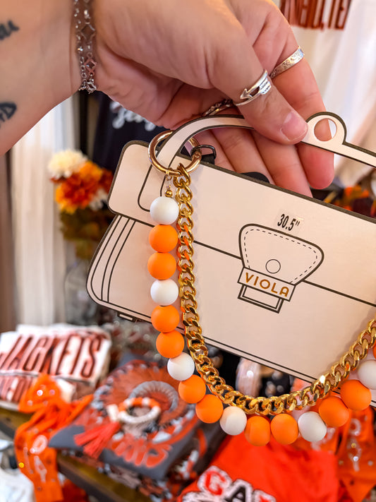Varsity Vibes Bag Charm