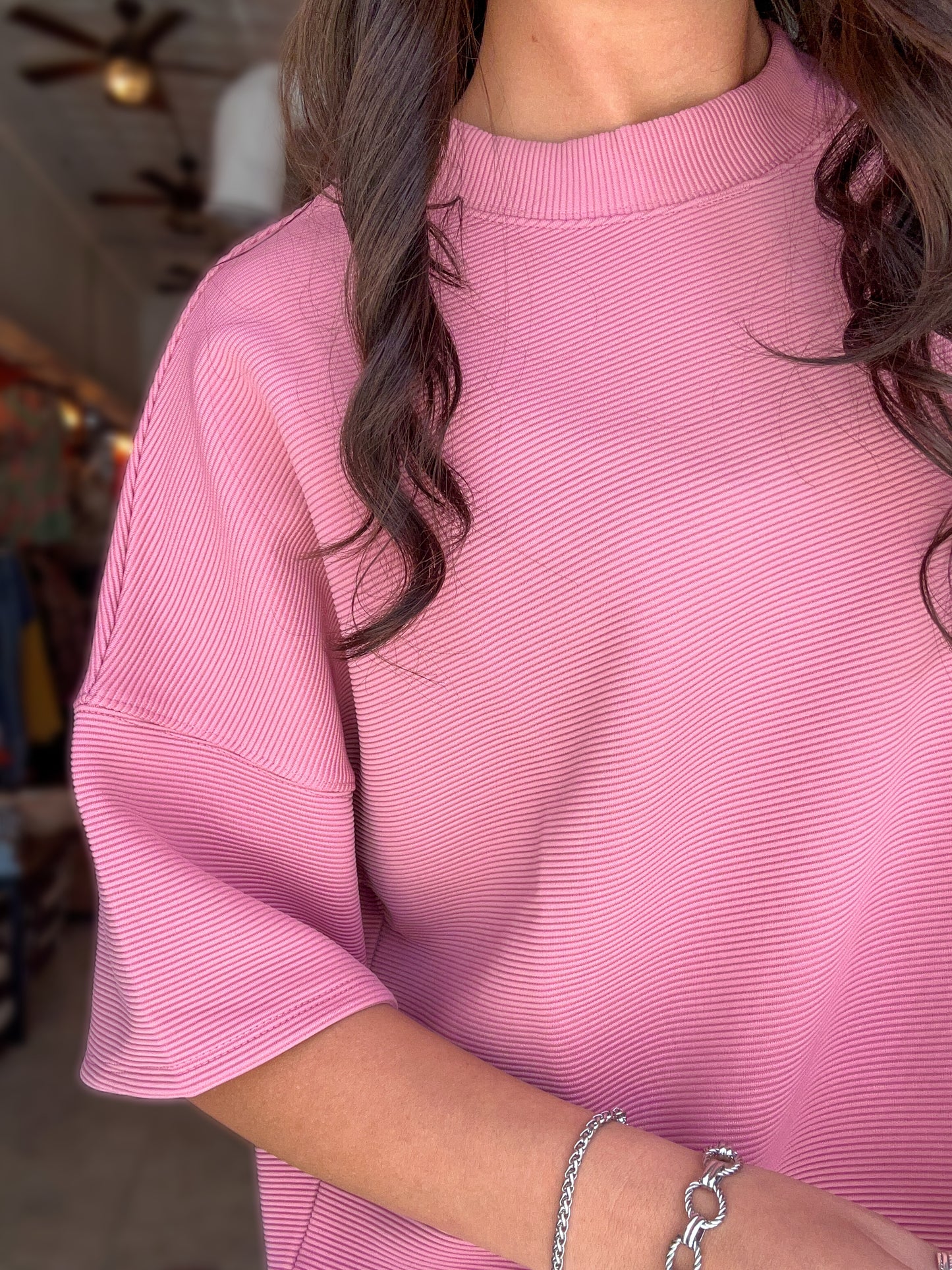 Lux Lennon Top in Pink