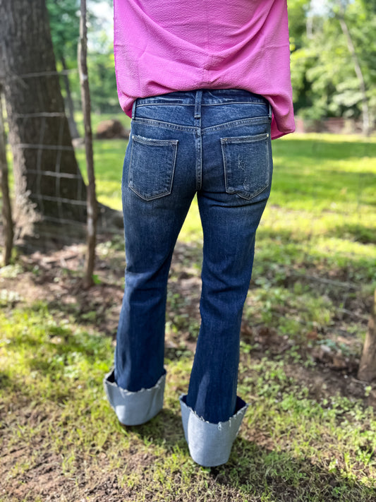 Conway Cuff Flare Jean