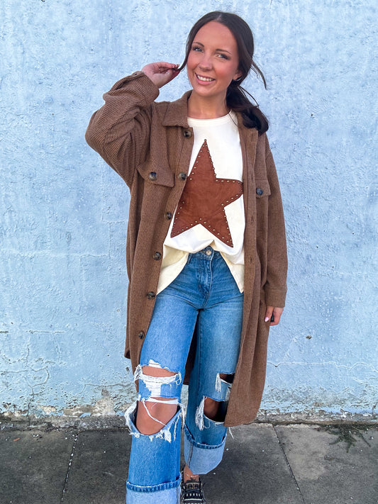 Lana Jacket in Mocha