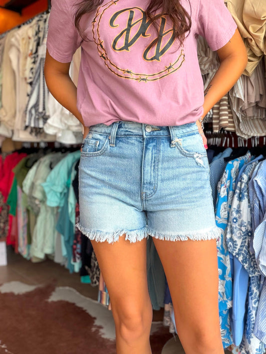 Backyard Beauty Mom Shorts
