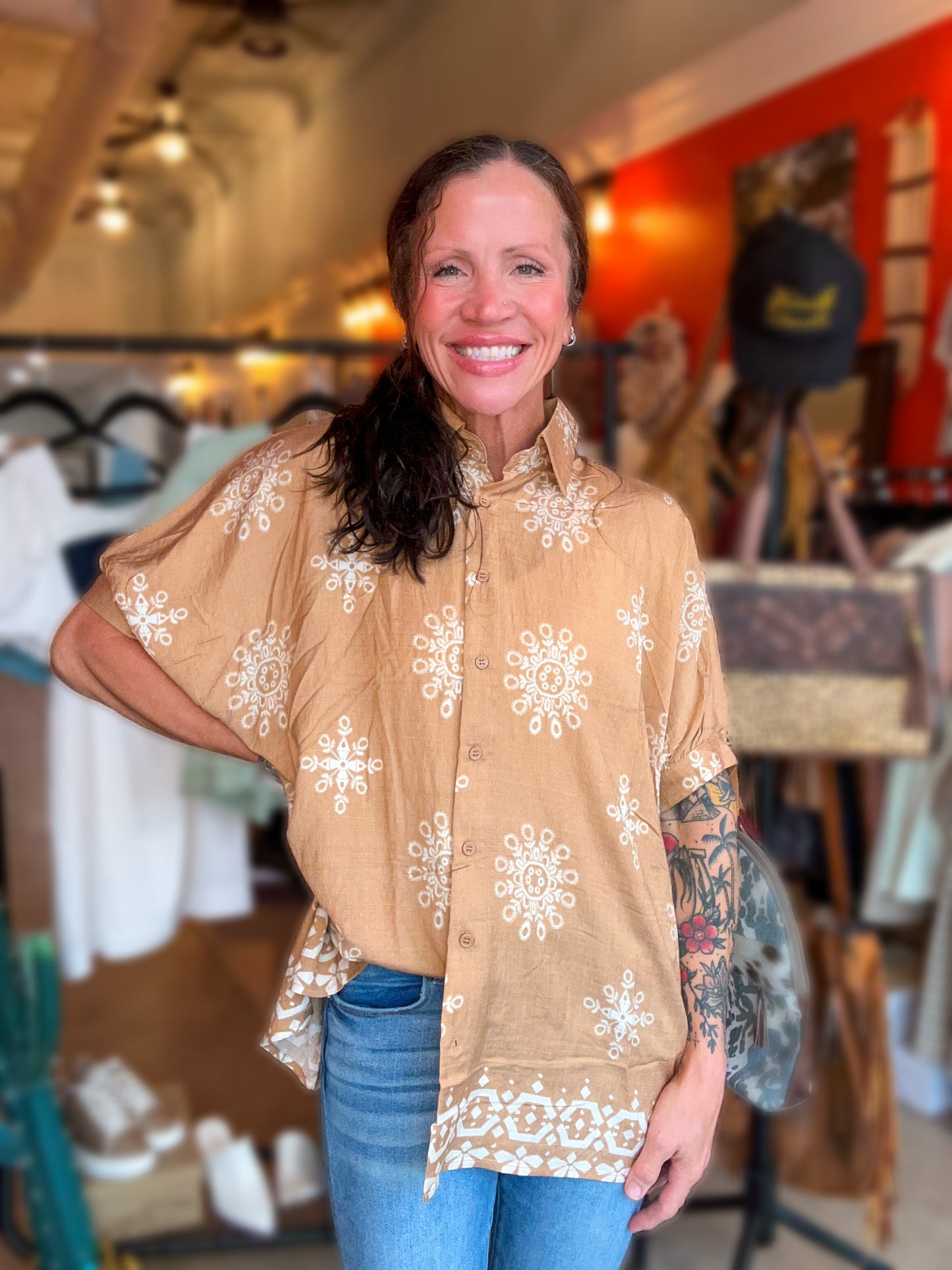 Western Whim Blouse