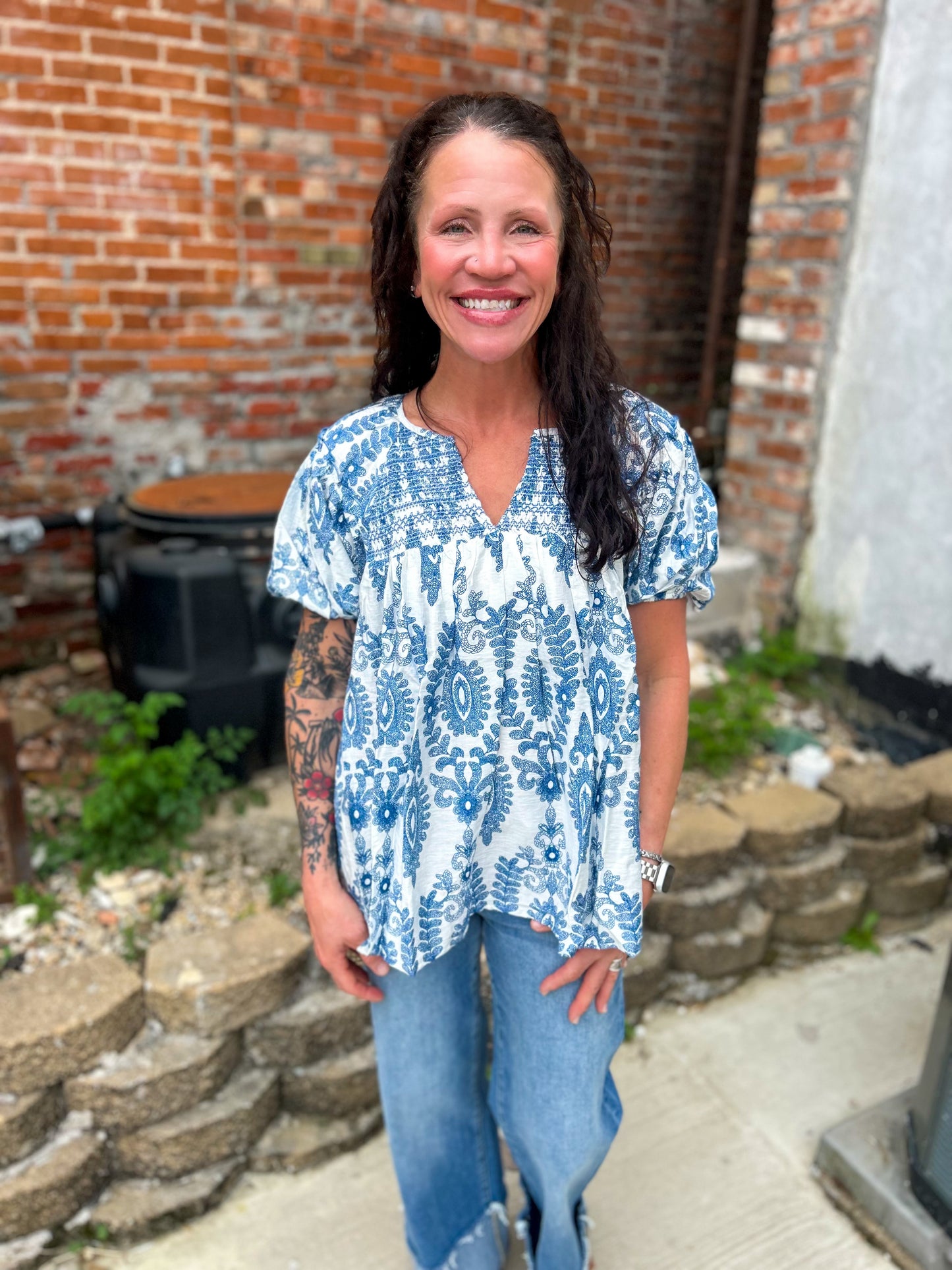 Coastal Cowgirl Blouse