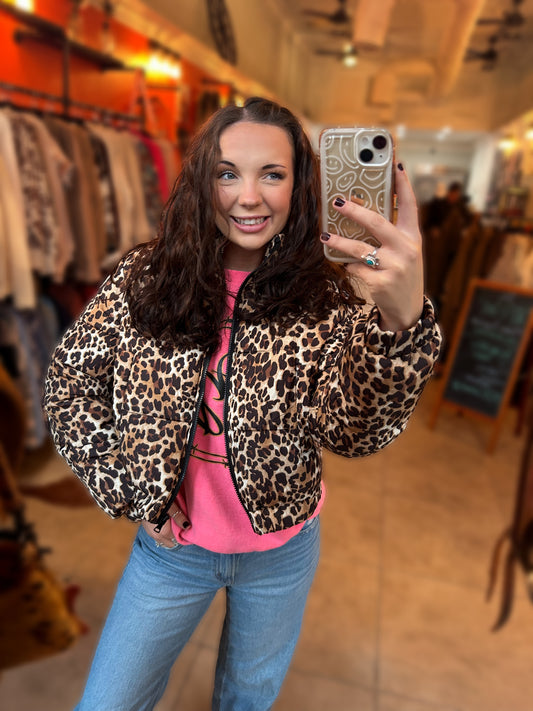 Badlands Beauty Cropped Puffer Jacket