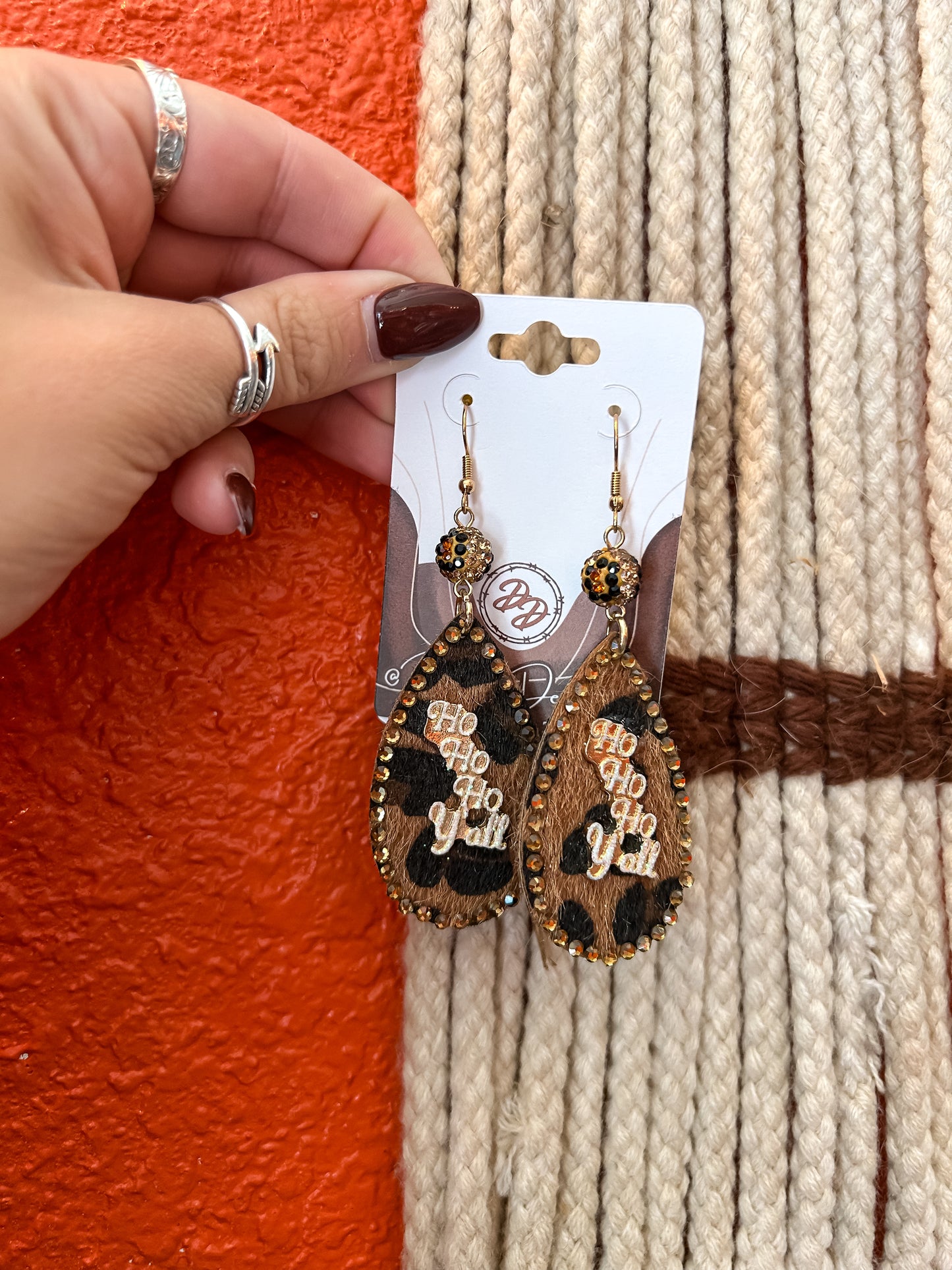 Ho Ho Ho Y’all Earrings