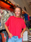 Sweet Escape Top in Red