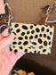 Spotted and Sassy Cowhide Coin Pouch