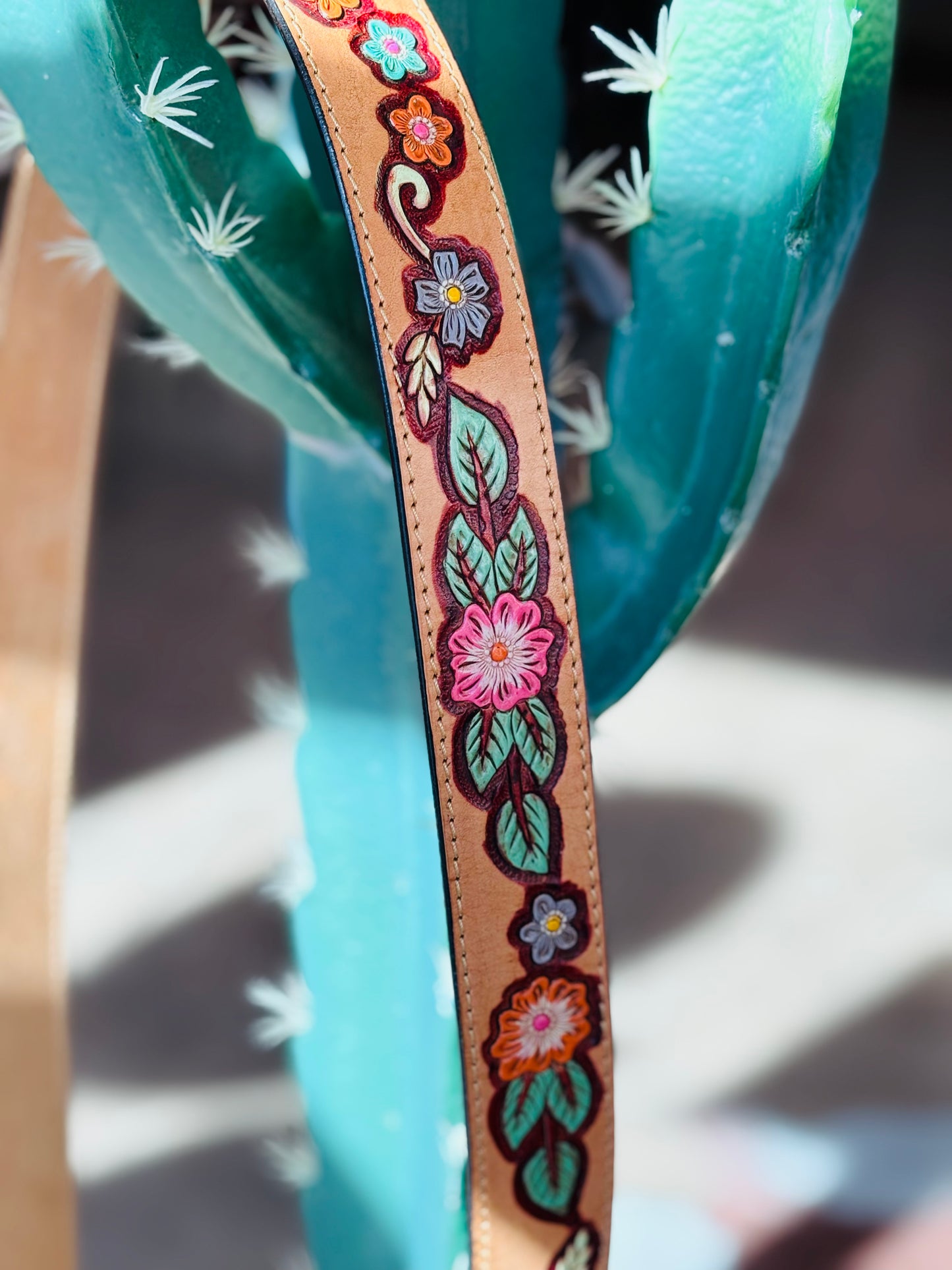 Spur and Petal Purse Strap