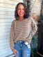 Oatmeal and Ivory Sweater