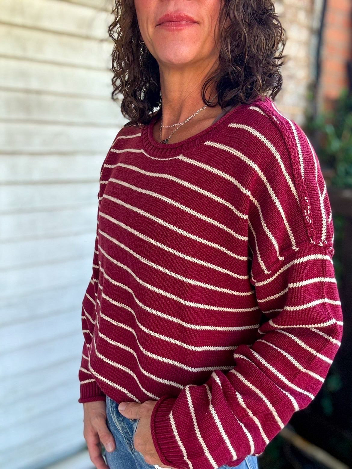 Burgundy Bliss Sweater