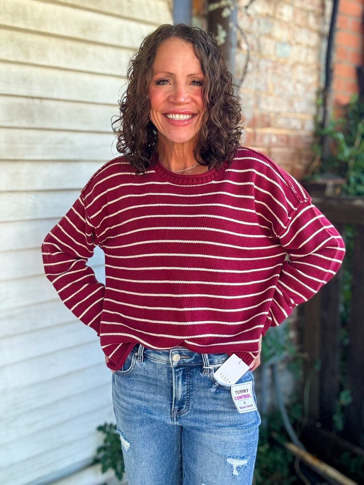 Burgundy Bliss Sweater