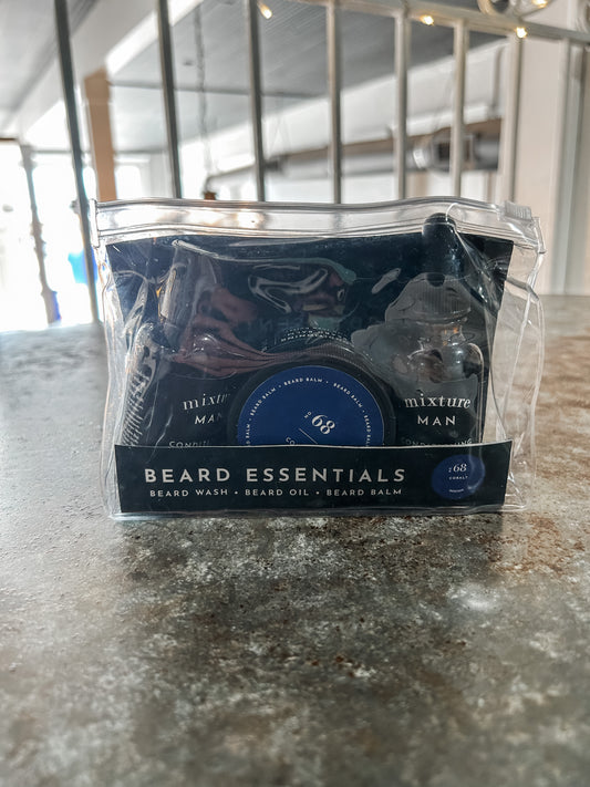 Cobalt Beard Essentials Gift Set