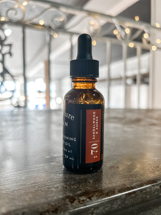Sandalwood & Amber Beard Oil