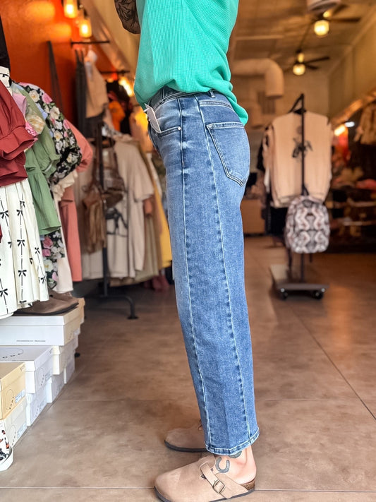 Desert Bloom Barrel Jeans